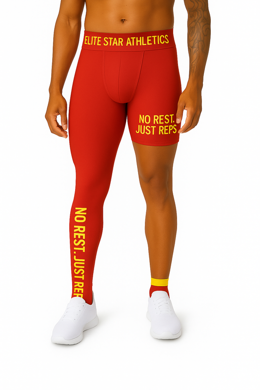 ESA Compression Pants - Red/Yellow (Men)