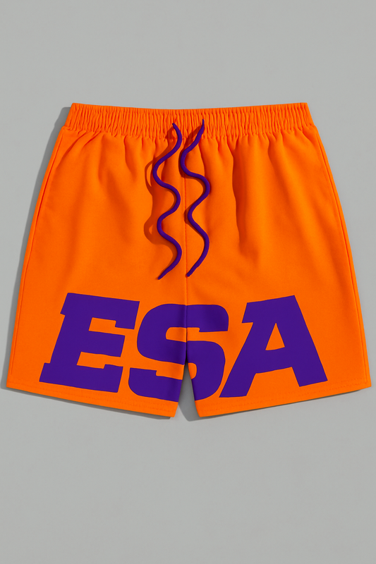 Orange/Purple ESA Shorts