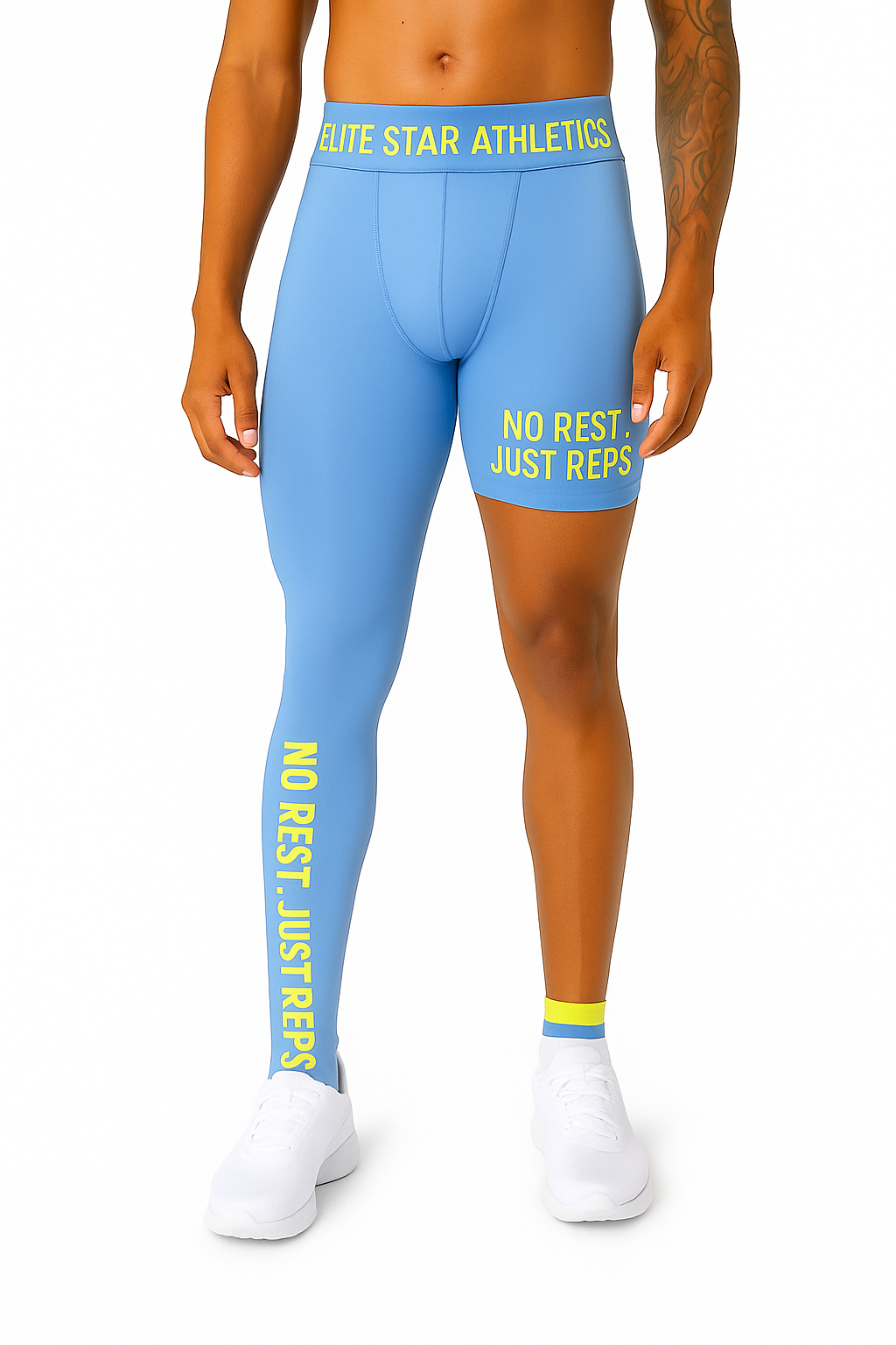 ESA Compression Pants - Blue/Light Blue (Men)