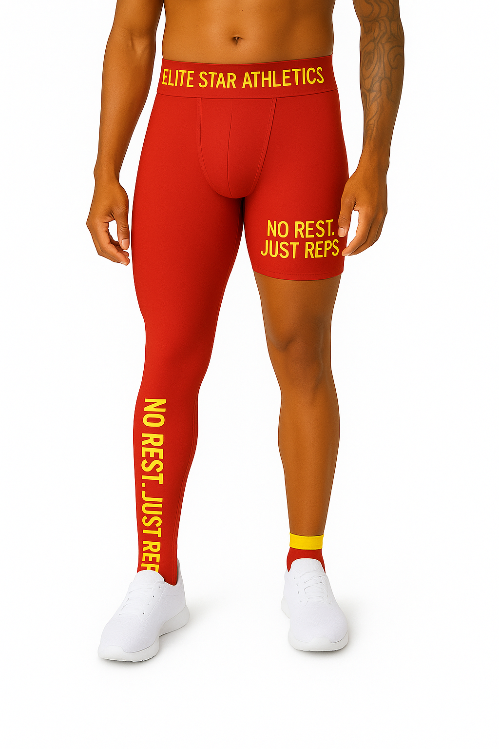 ESA Compression Pants - Red/Yellow (Men)